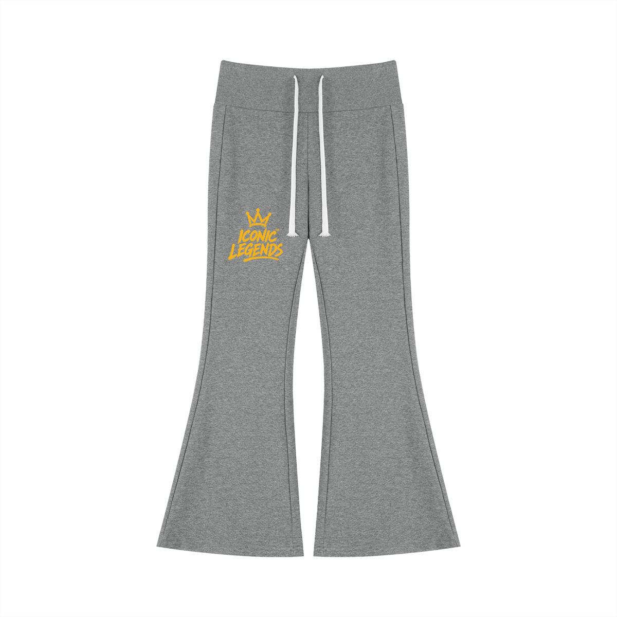 Iconic Legends - Women's Drawstring Flared Leg Pants