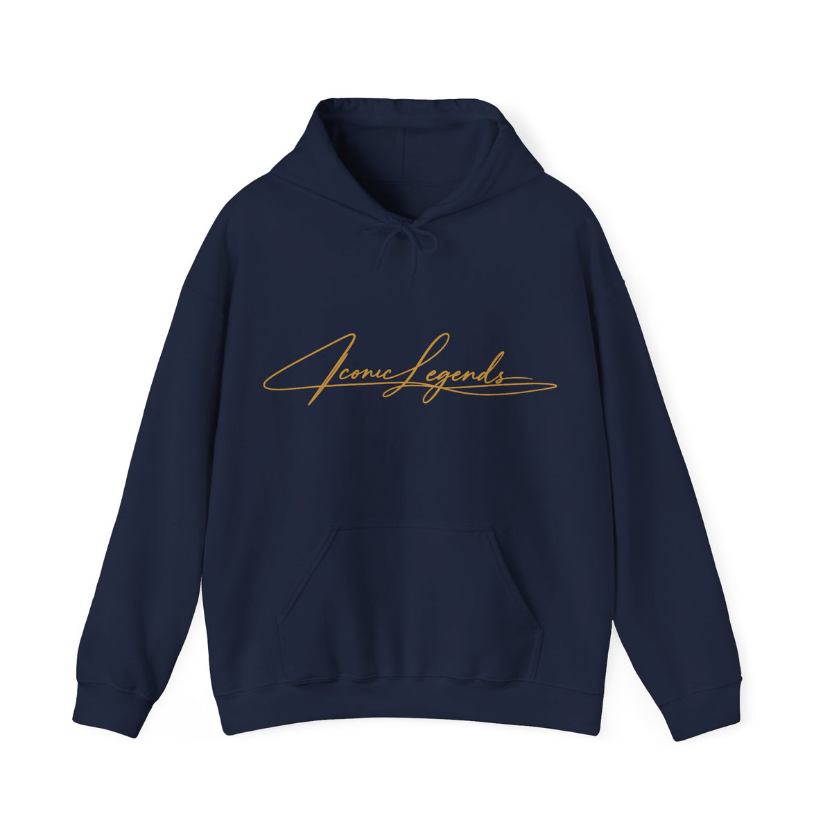 Iconic Legends Always Legends Inspirational Script Hoodie