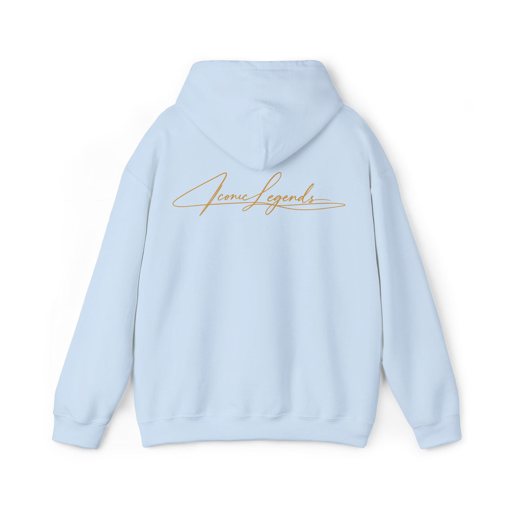 Iconic Legends Always Legends Inspirational Script Hoodie