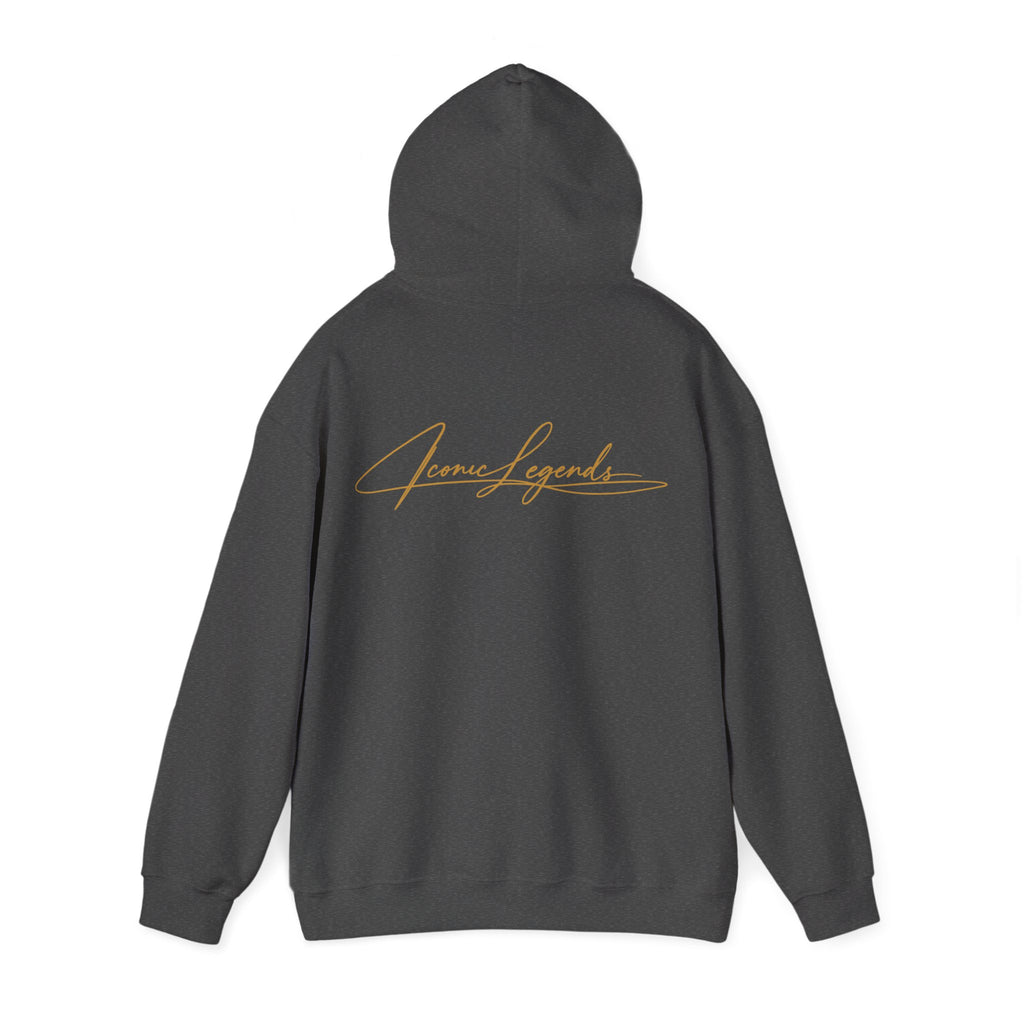 Iconic Legends Always Legends Inspirational Script Hoodie