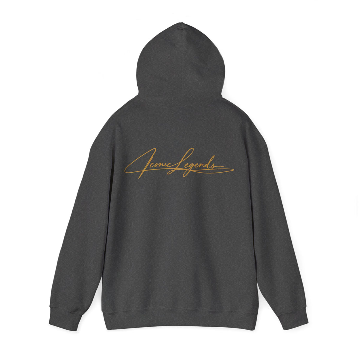 Iconic Legends Always Legends Inspirational Script Hoodie
