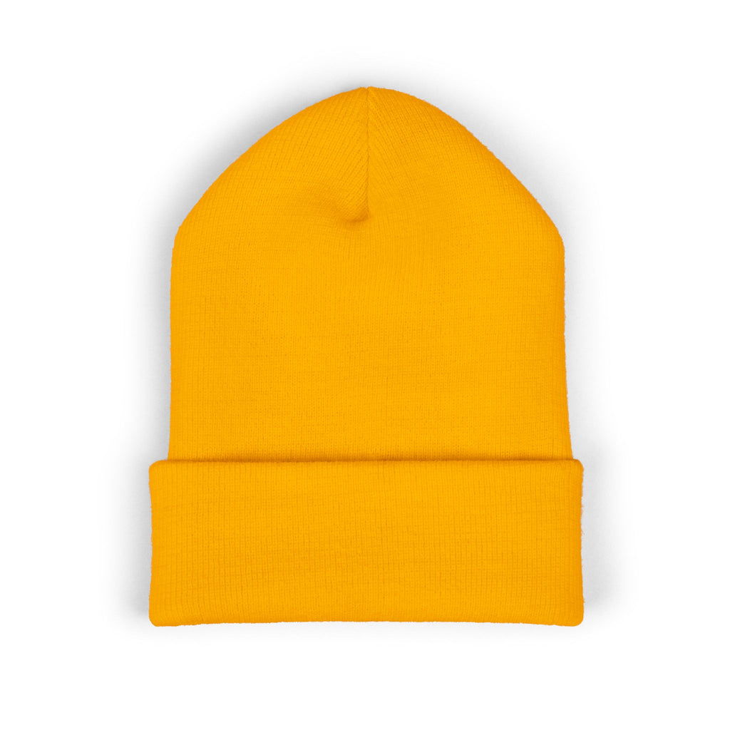 Iconic Legend Embroidered 'Choose Your Vibes' Classic Cuffed Beanie