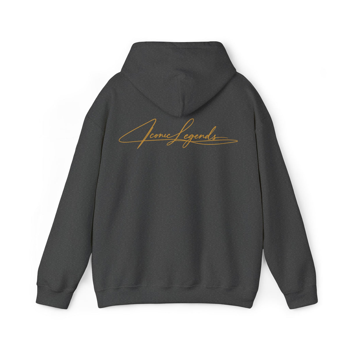 Iconic Legends Always Legends Inspirational Script Hoodie