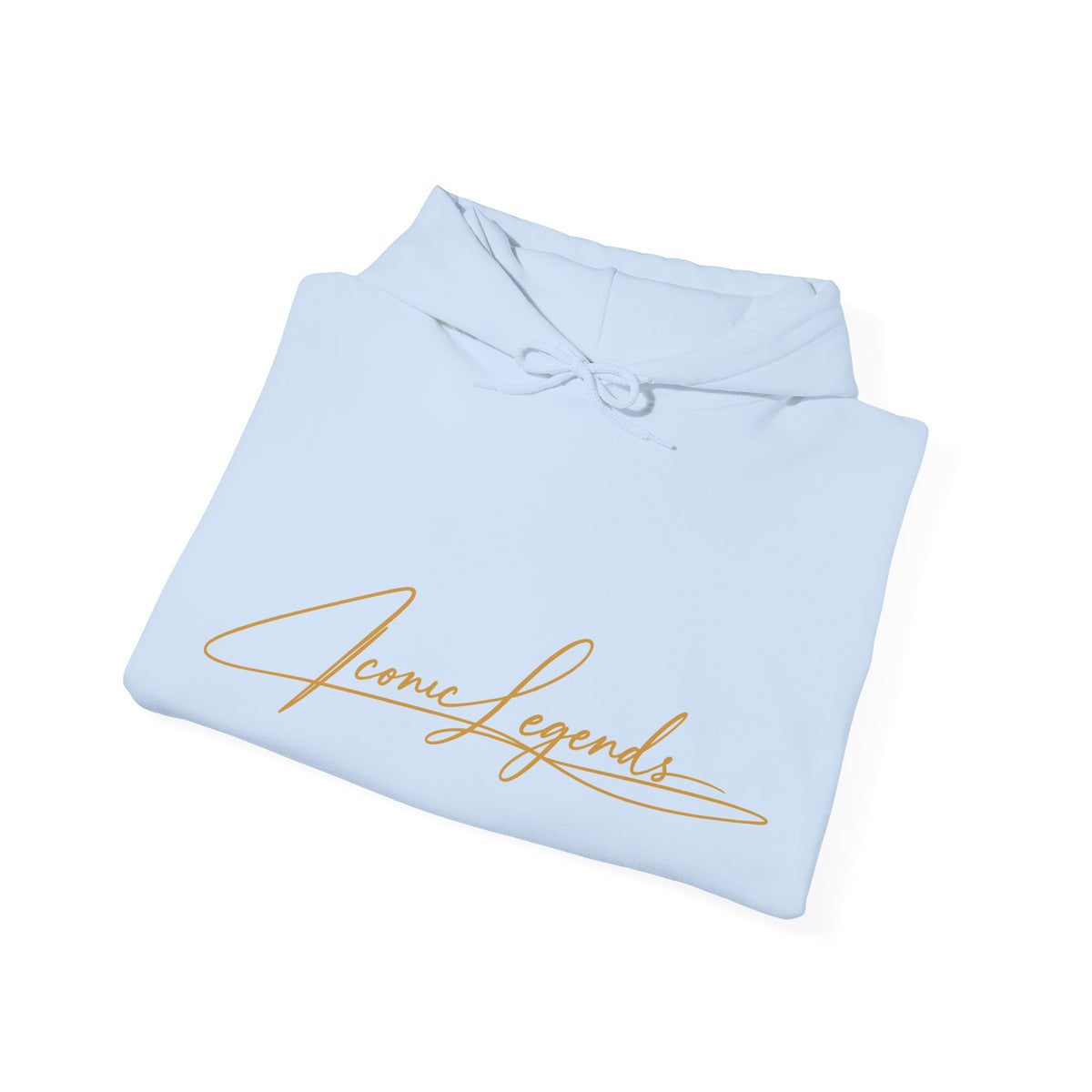 Iconic Legends Always Legends Inspirational Script Hoodie