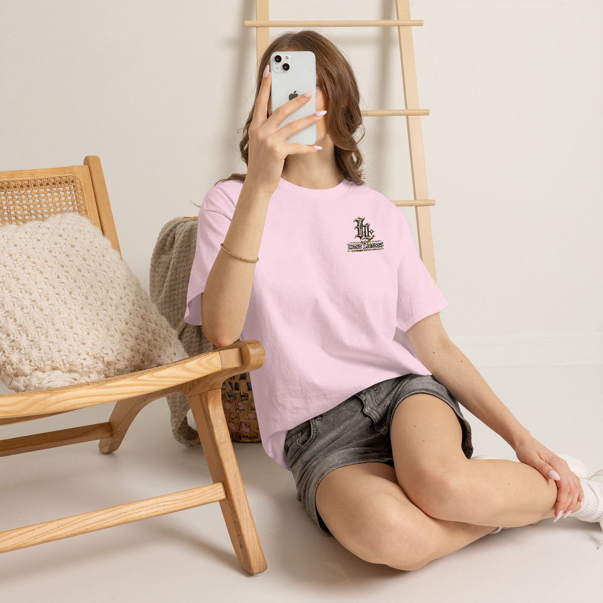 Iconic Legends Embroidery Gold Signature Tee