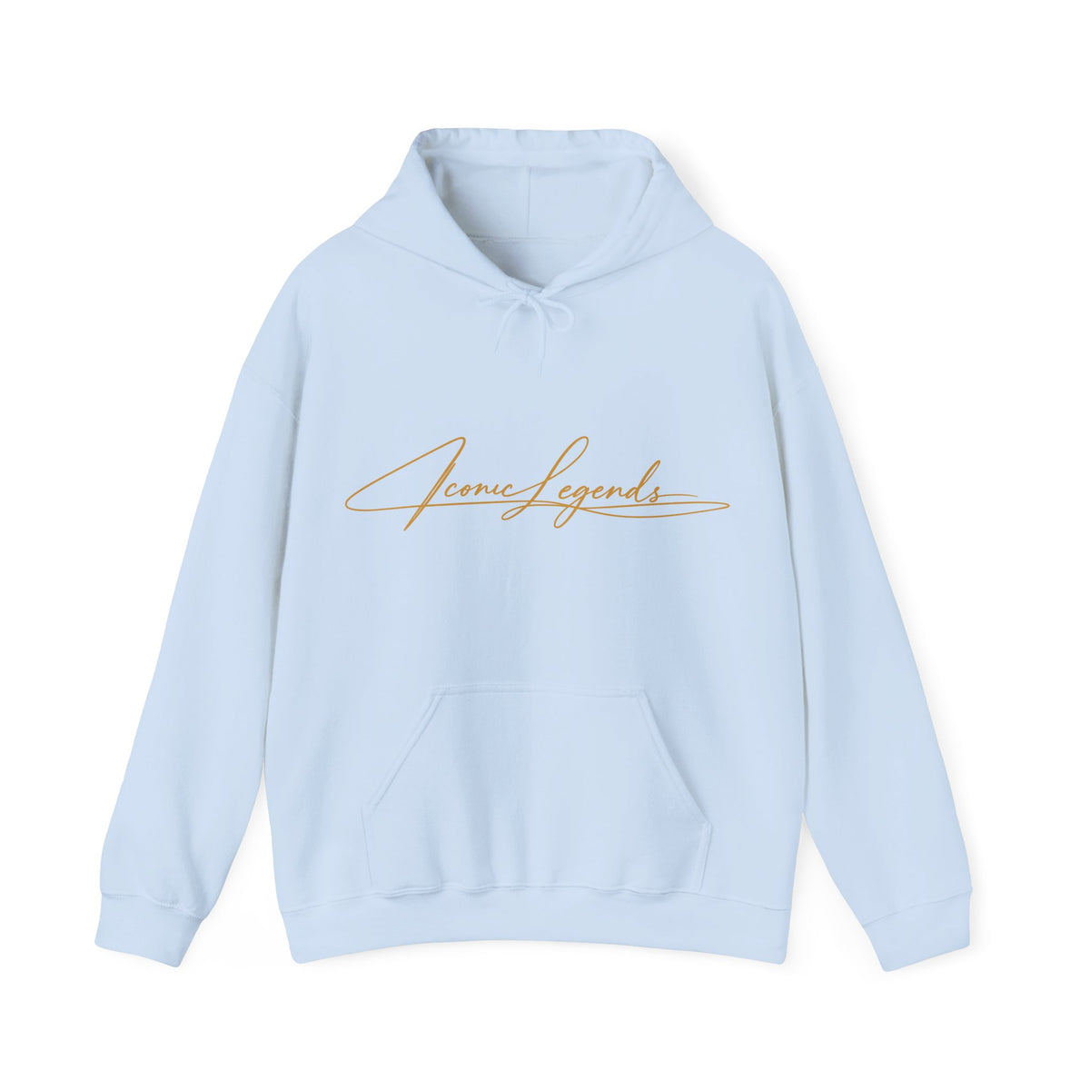 Iconic Legends Always Legends Inspirational Script Hoodie