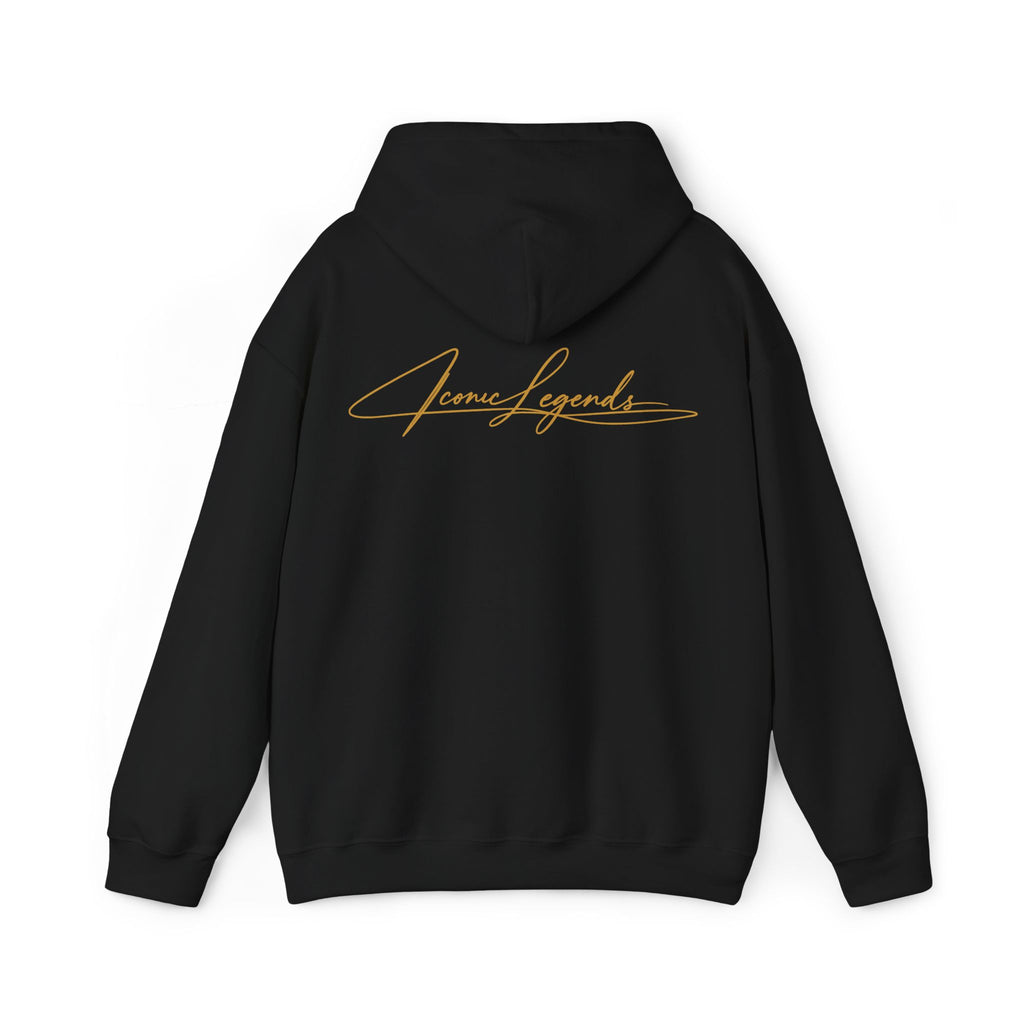 Iconic Legends Always Legends Inspirational Script Hoodie