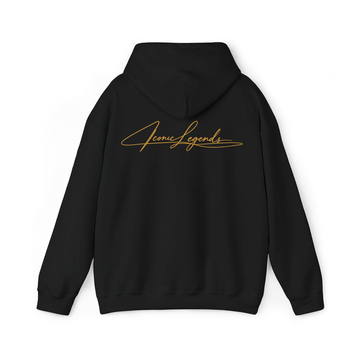 Iconic Legends Always Legends Inspirational Script Hoodie