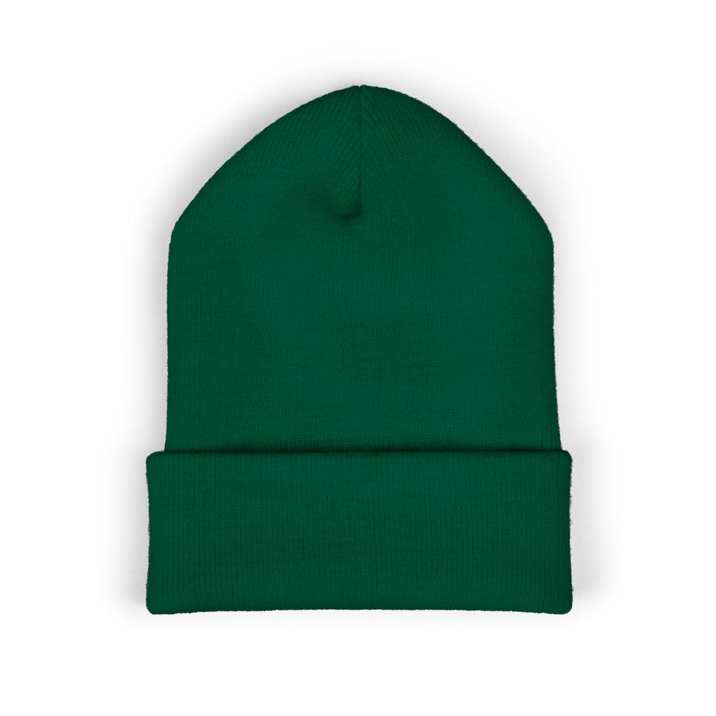 Iconic Legend Embroidered 'Choose Your Vibes' Classic Cuffed Beanie