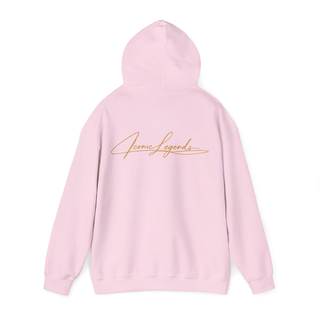 Iconic Legends Always Legends Inspirational Script Hoodie