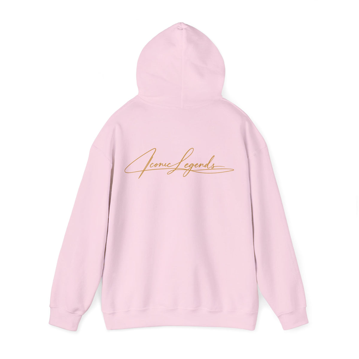 Iconic Legends Always Legends Inspirational Script Hoodie