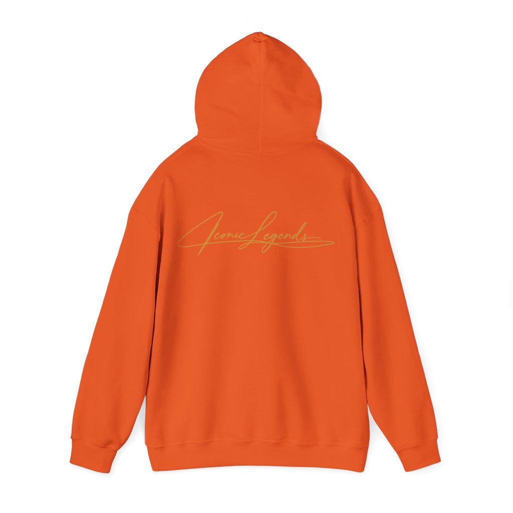 Iconic Legends Always Legends Inspirational Script Hoodie