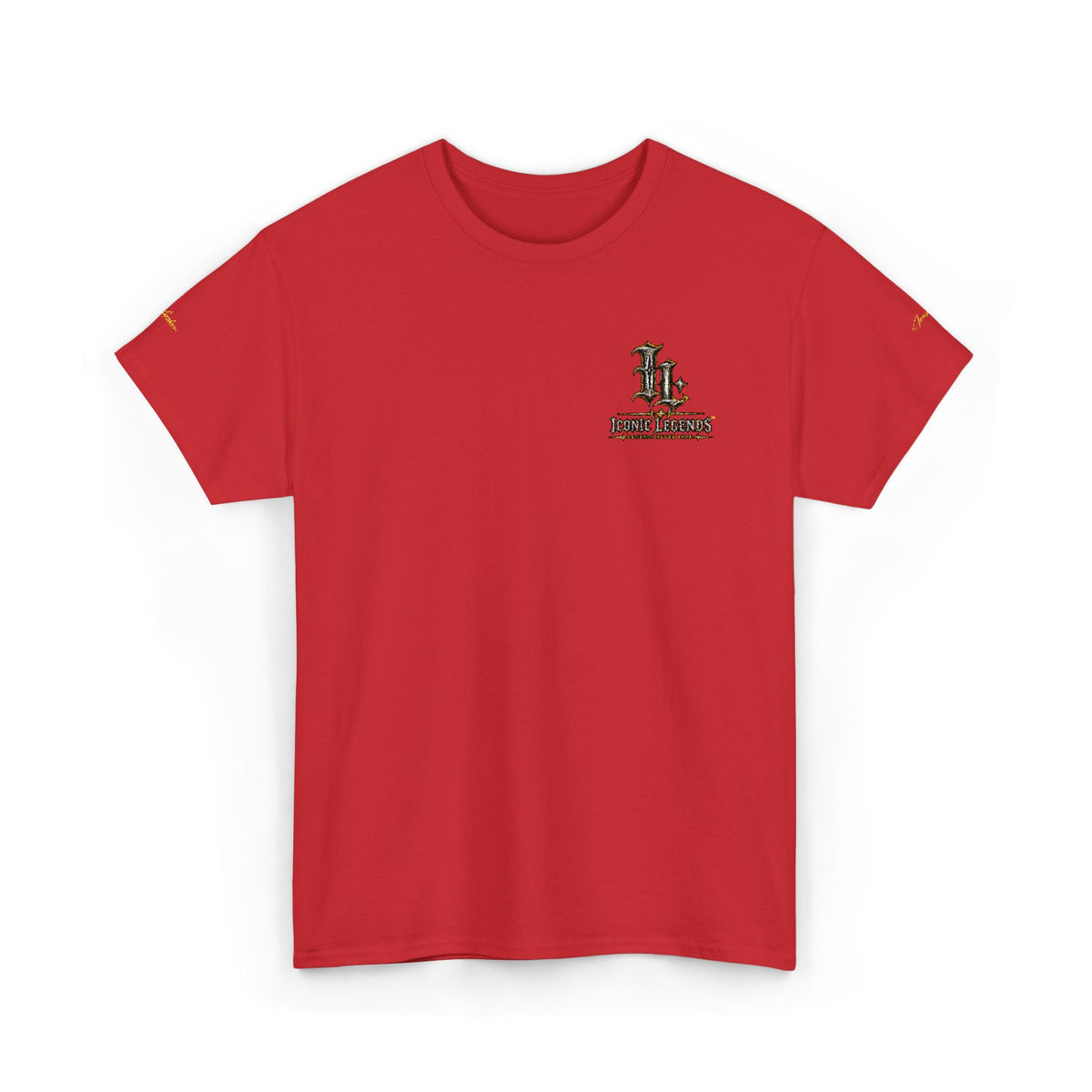 Iconic Legends Embroidery Gold Signature Tee
