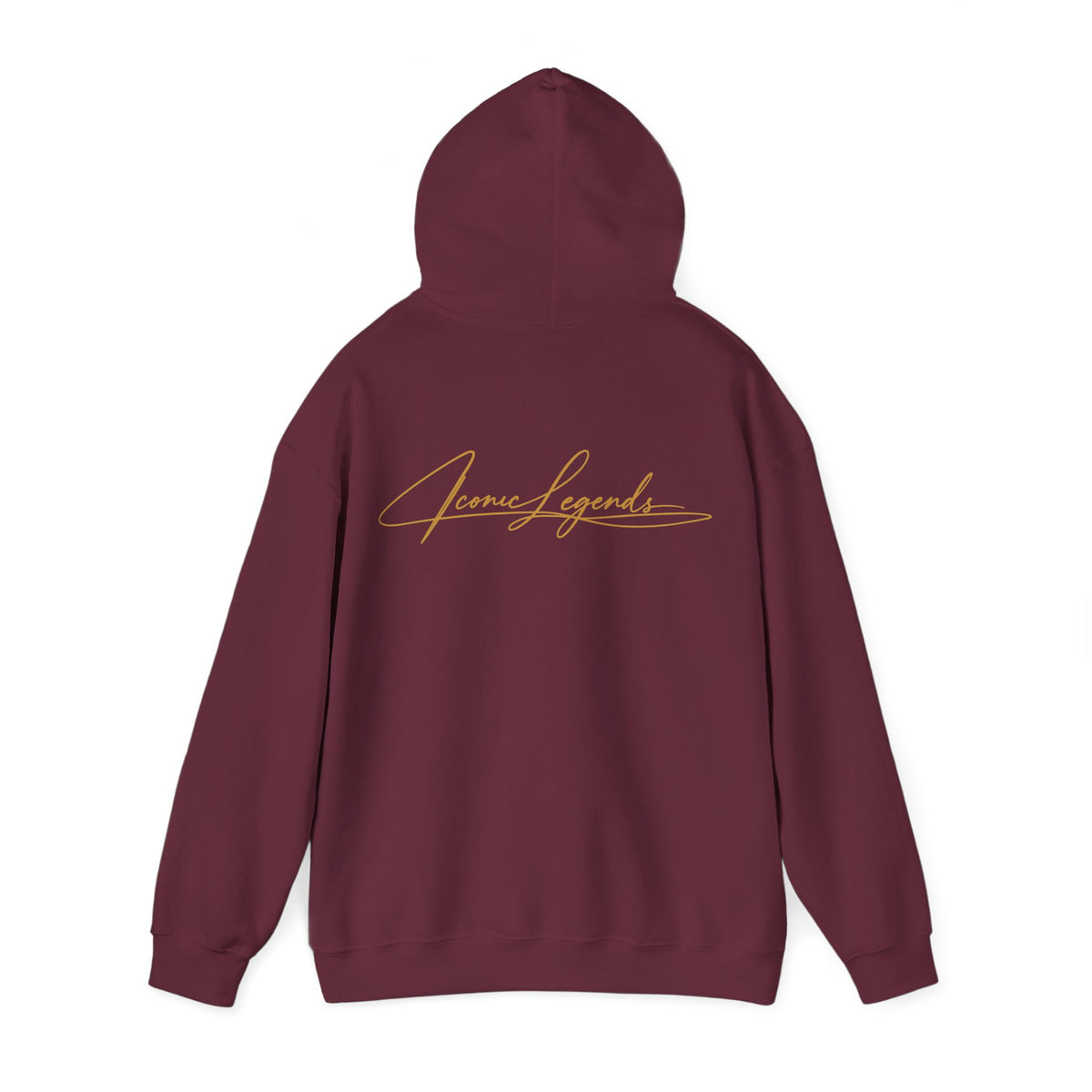 Iconic Legends Always Legends Inspirational Script Hoodie