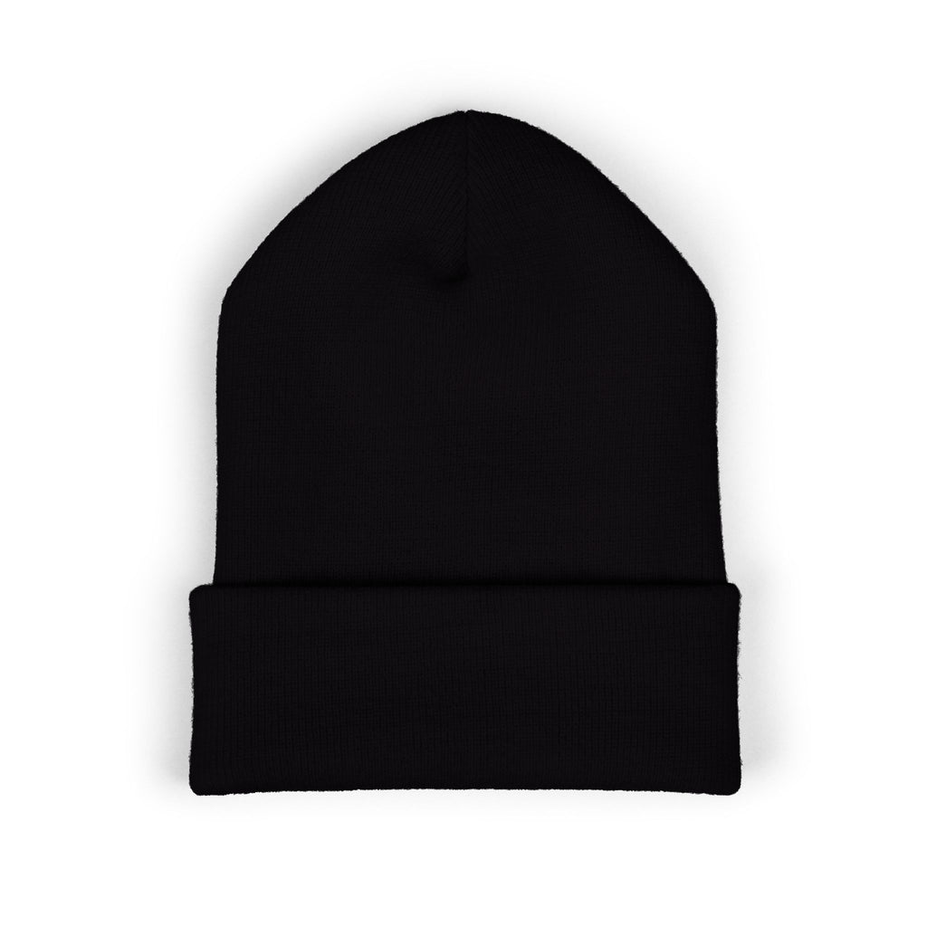 Iconic Legend Embroidered 'Choose Your Vibes' Classic Cuffed Beanie