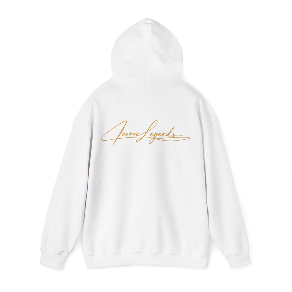 Iconic Legends Always Legends Inspirational Script Hoodie