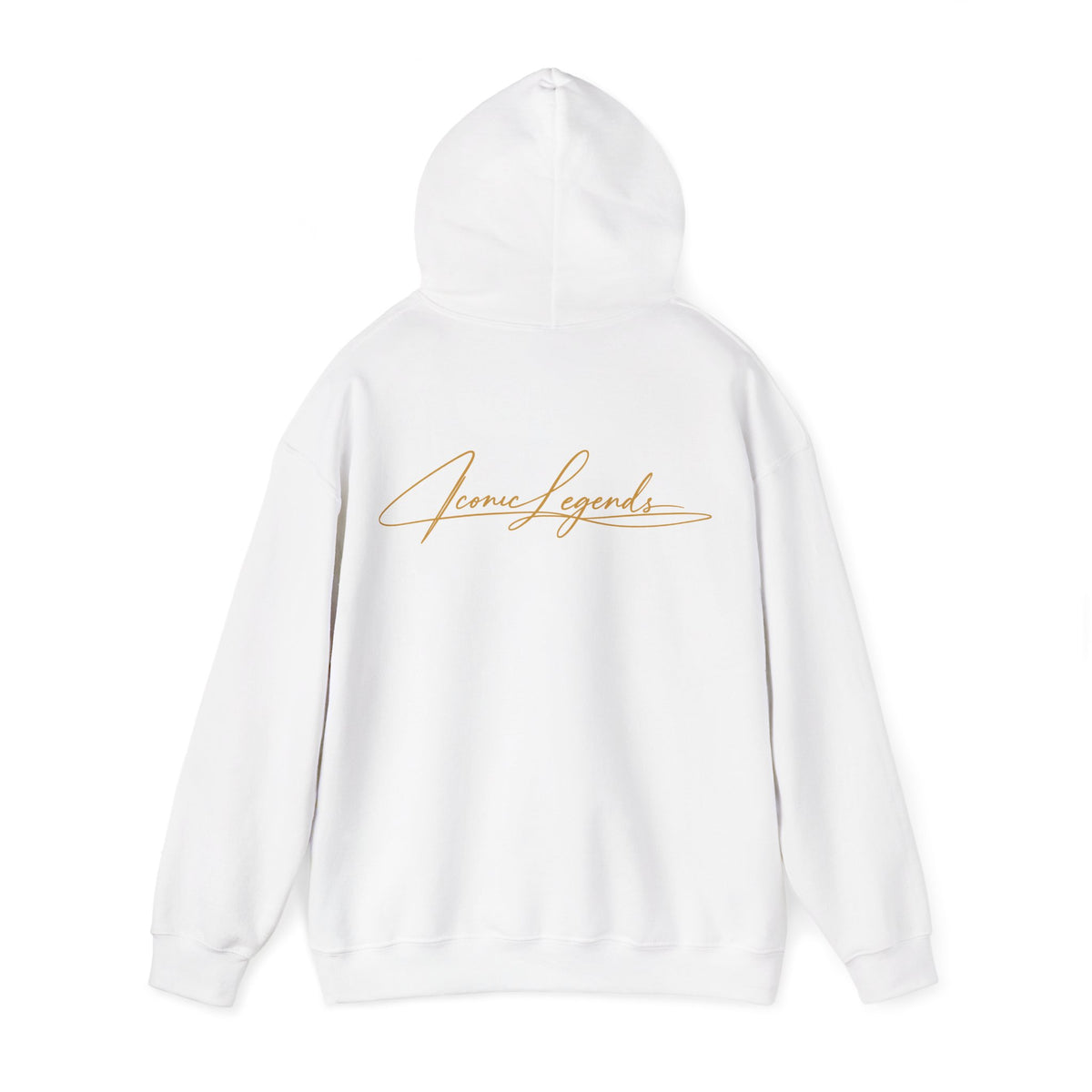 Iconic Legends Always Legends Inspirational Script Hoodie