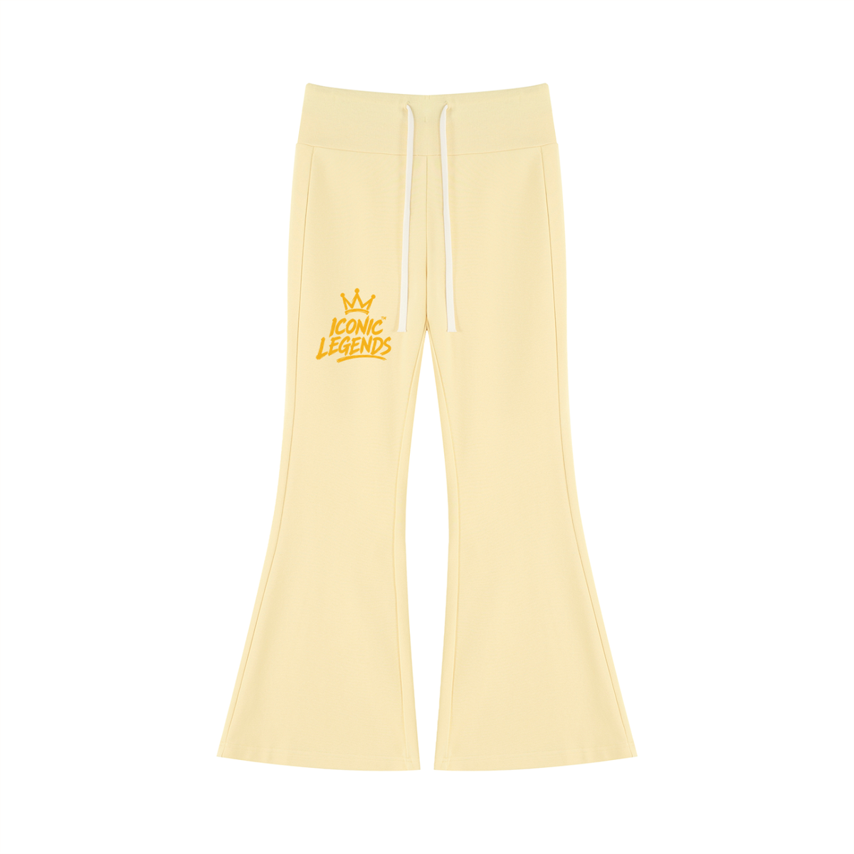 Iconic Legends - Women's Drawstring Flared Leg Pants