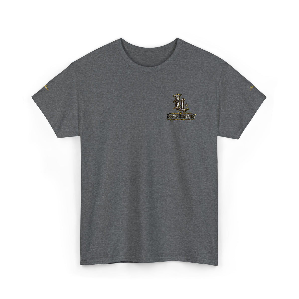 Iconic Legends Embroidery Gold Signature Tee