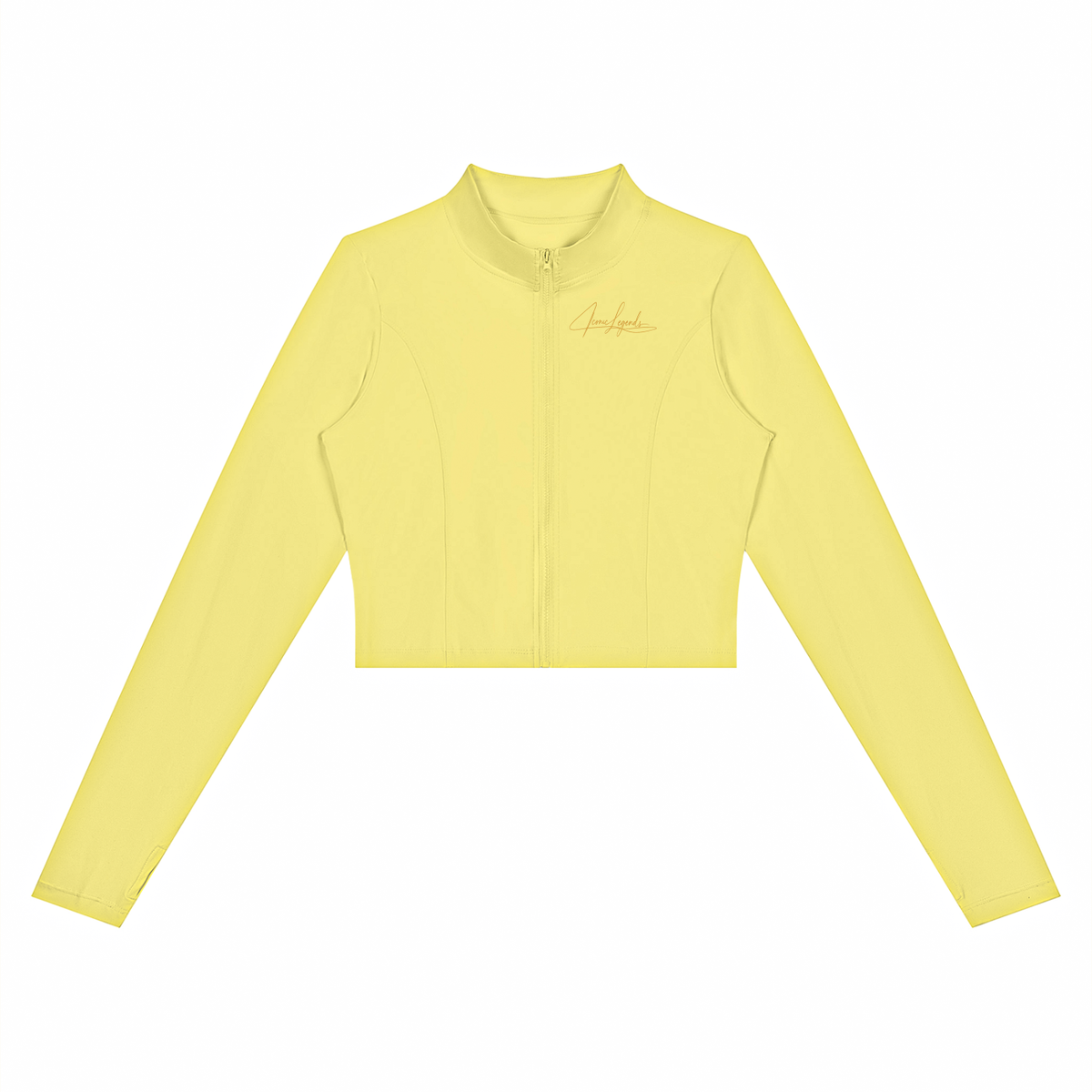 Iconic Legends Signature Women’s Crop Yoga Sports Jacket