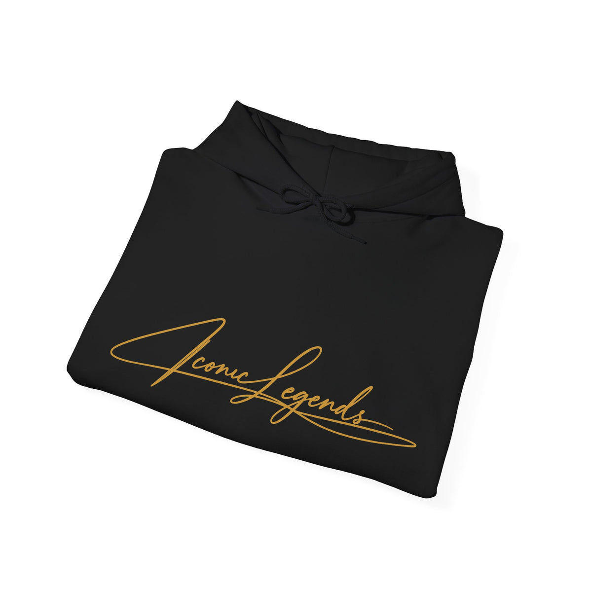 Iconic Legends Always Legends Inspirational Script Hoodie