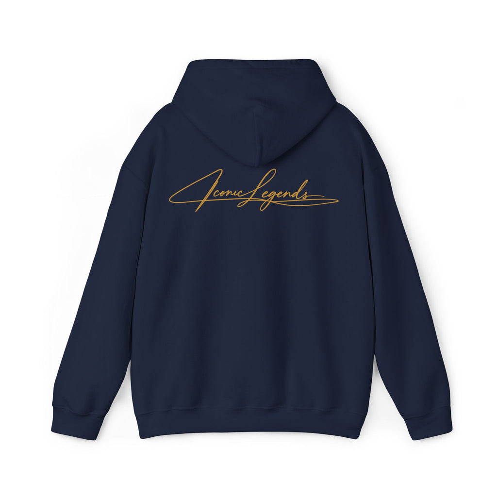Iconic Legends Always Legends Inspirational Script Hoodie