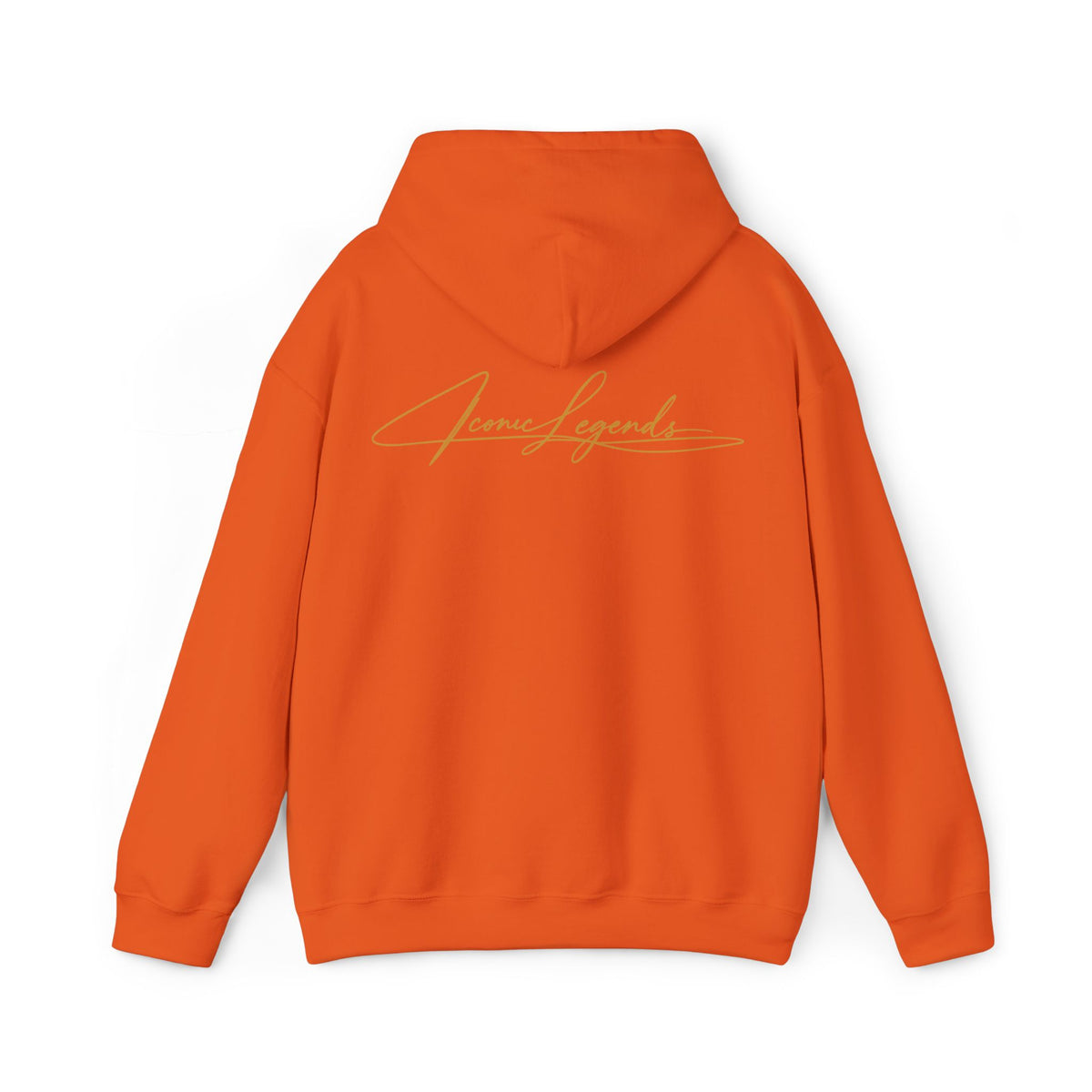 Iconic Legends Always Legends Inspirational Script Hoodie