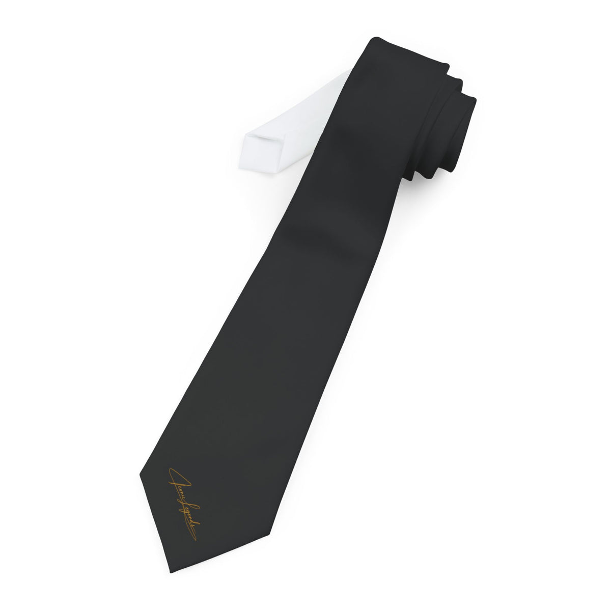Iconic Legends Signature Classic Black Necktie