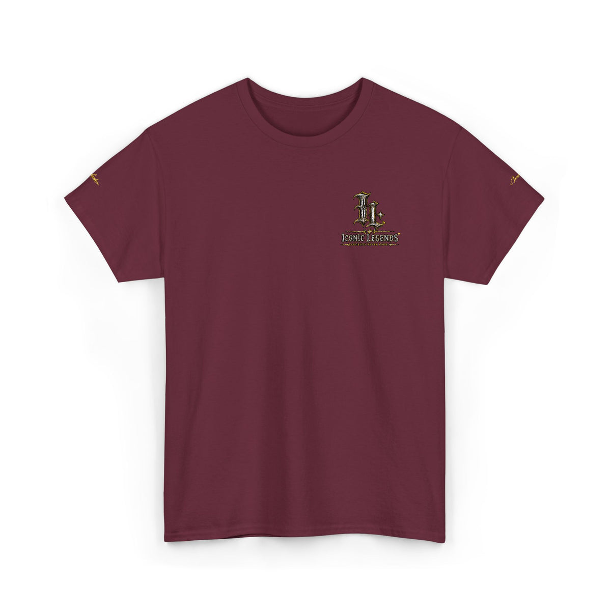 Iconic Legends Embroidery Gold Signature Tee
