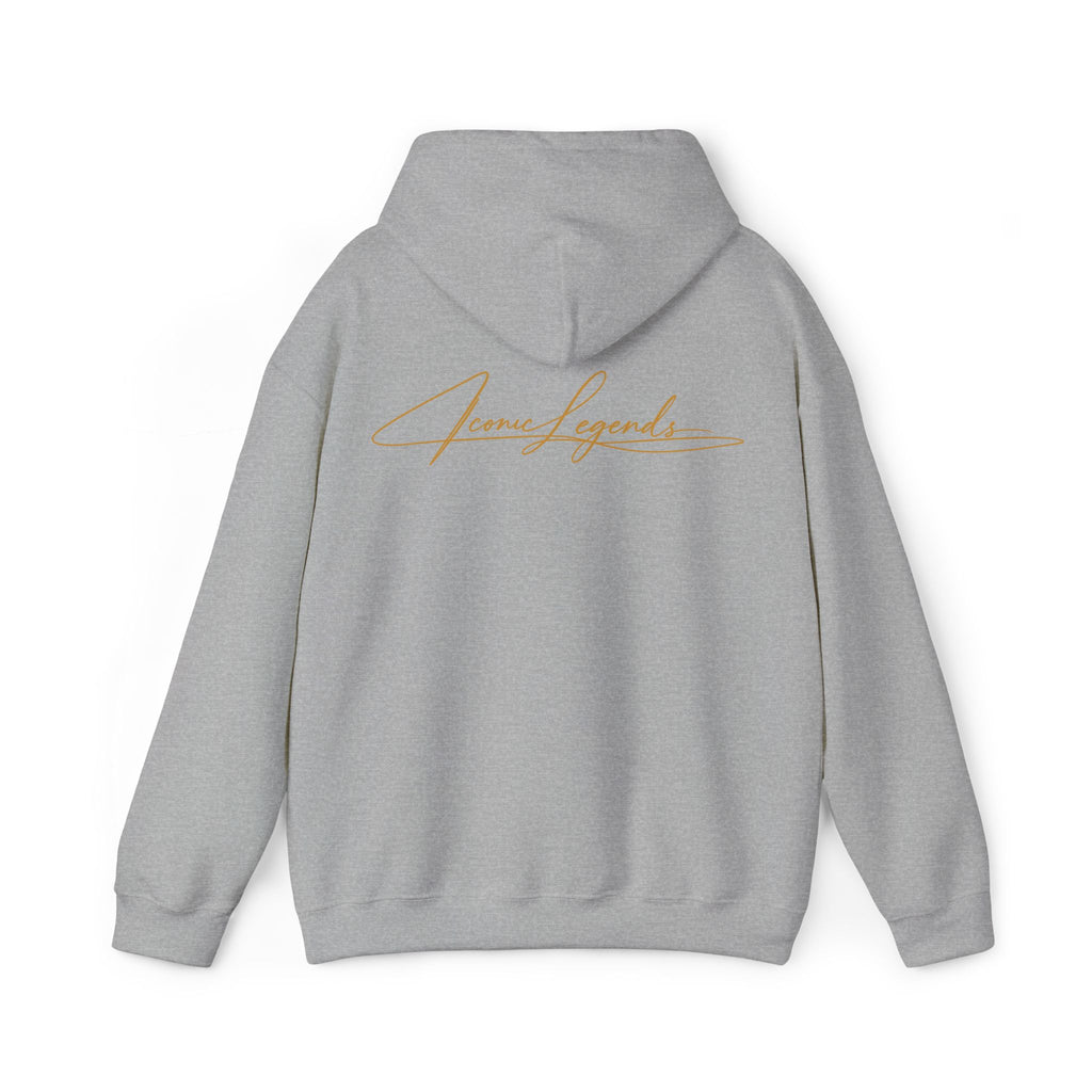 Iconic Legends Always Legends Inspirational Script Hoodie