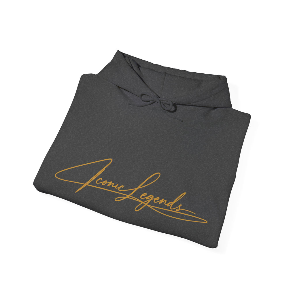 Iconic Legends Always Legends Inspirational Script Hoodie