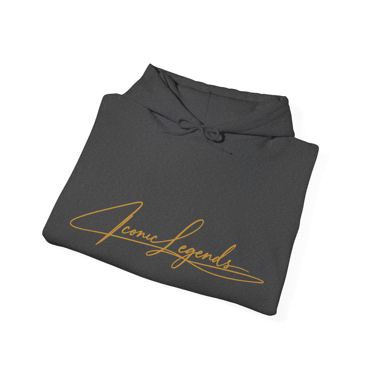 Iconic Legends Always Legends Inspirational Script Hoodie