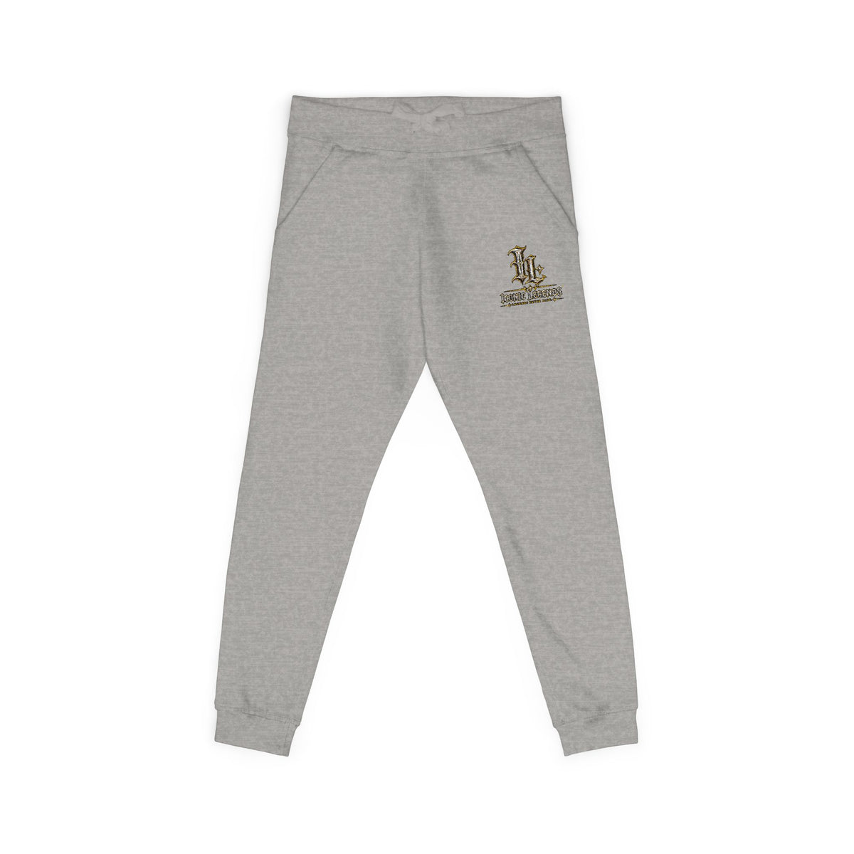 Iconic Legends Embroidered Cozy Sweatpants Vintage Floral Monogram