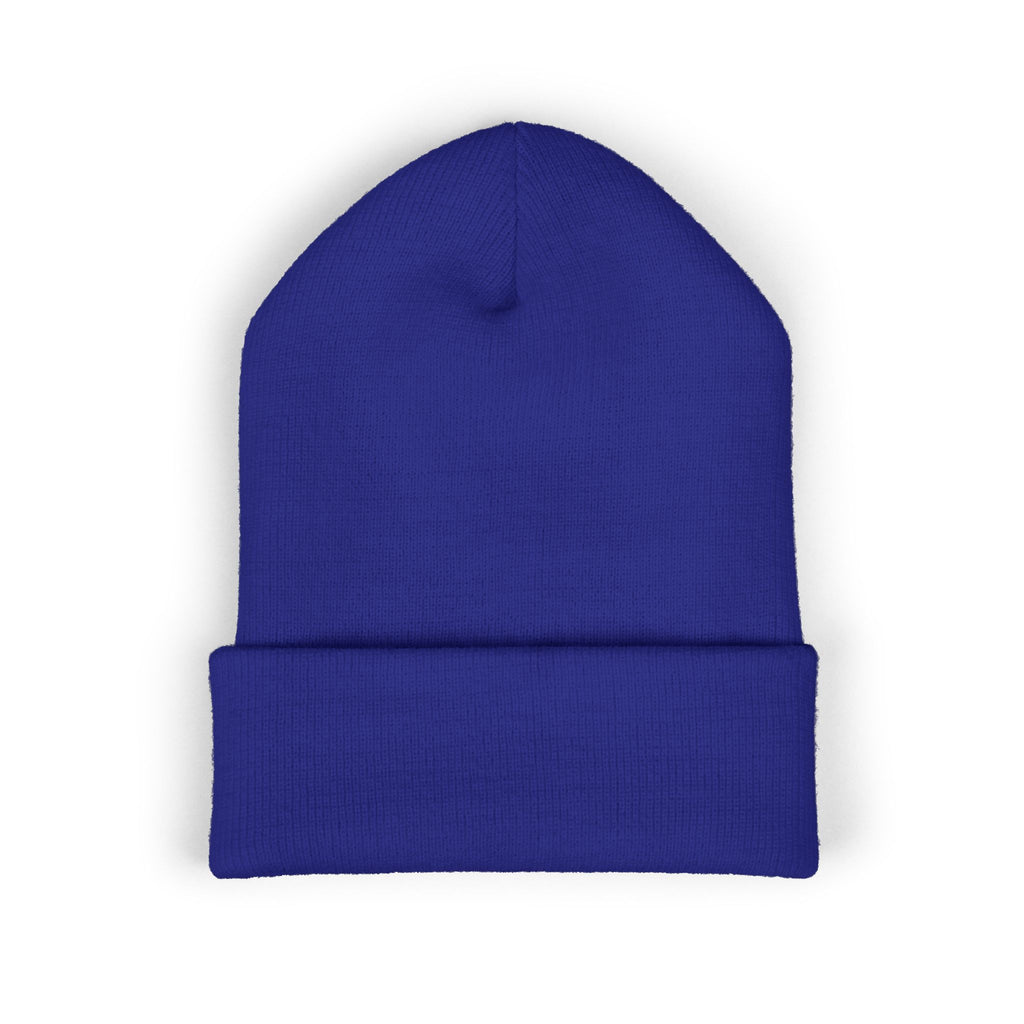 Iconic Legend Embroidered 'Choose Your Vibes' Classic Cuffed Beanie