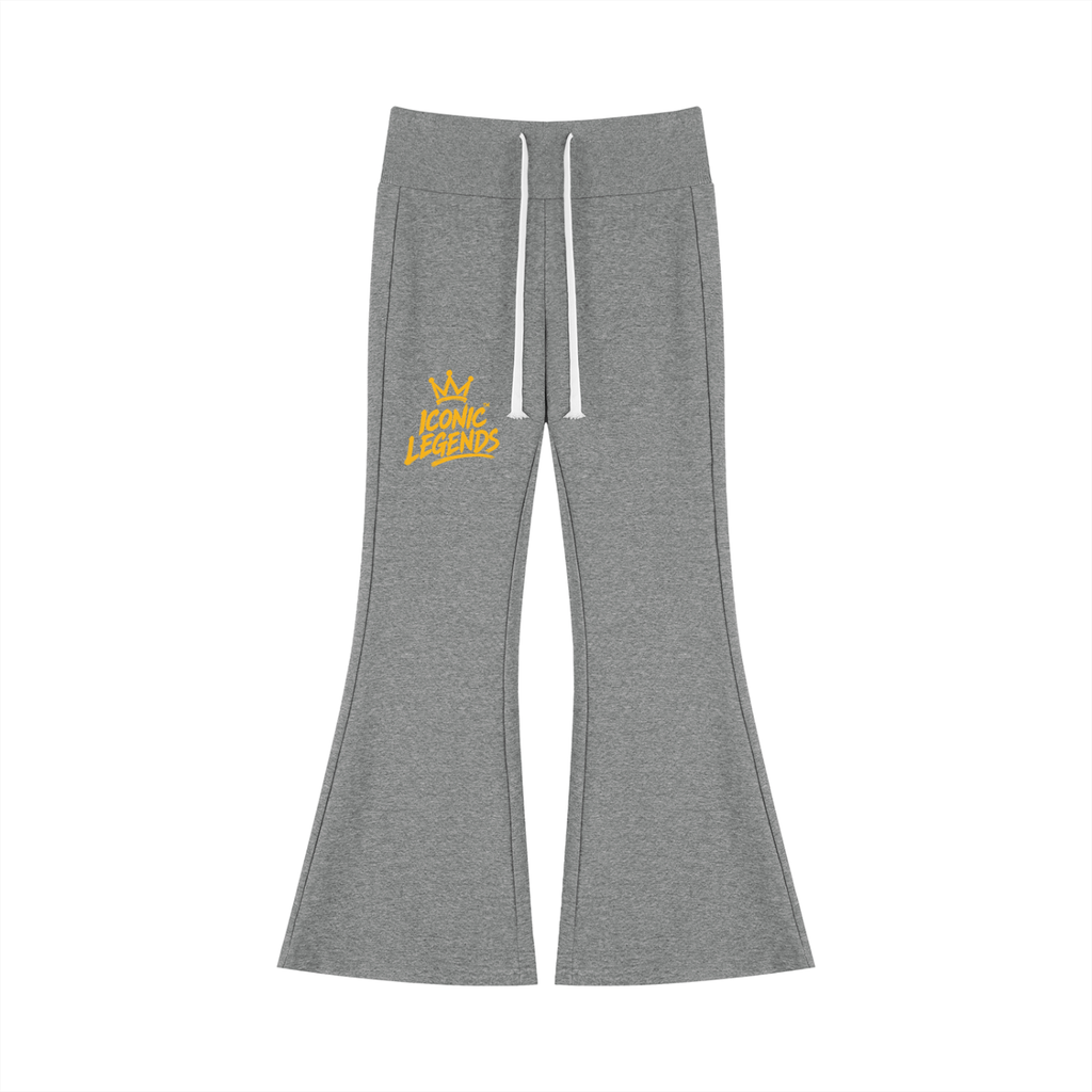 Iconic Legends - Women's Drawstring Flared Leg Pants
