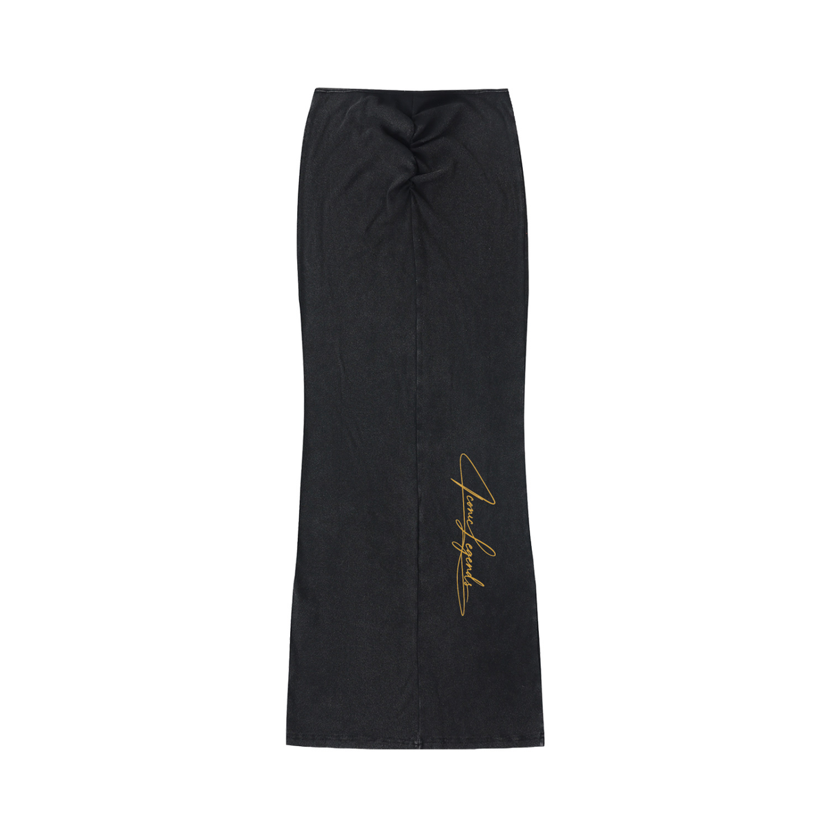 Iconic Legends Signature Dyed Washed Drawstring Maxi Skirt