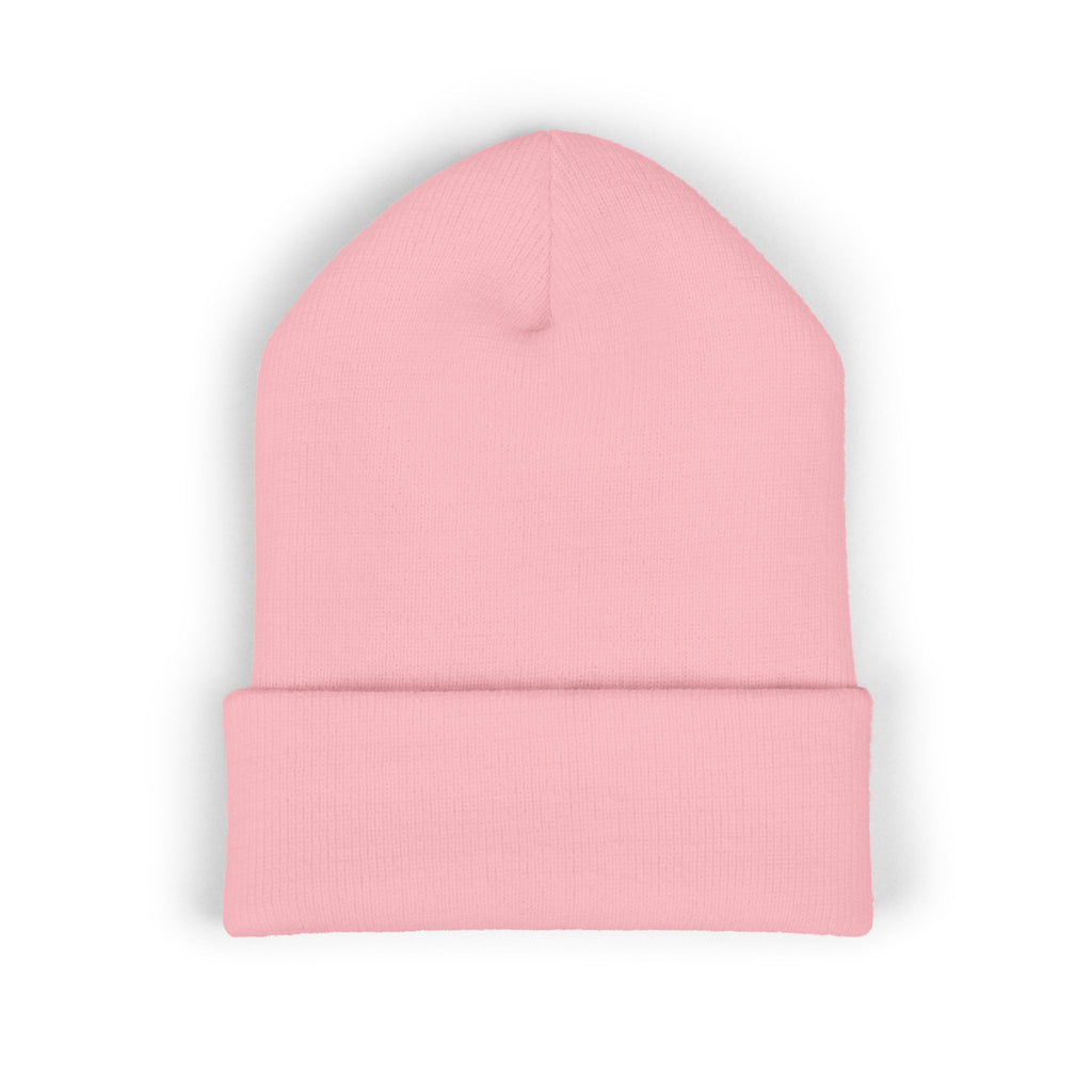 Iconic Legend Embroidered 'Choose Your Vibes' Classic Cuffed Beanie
