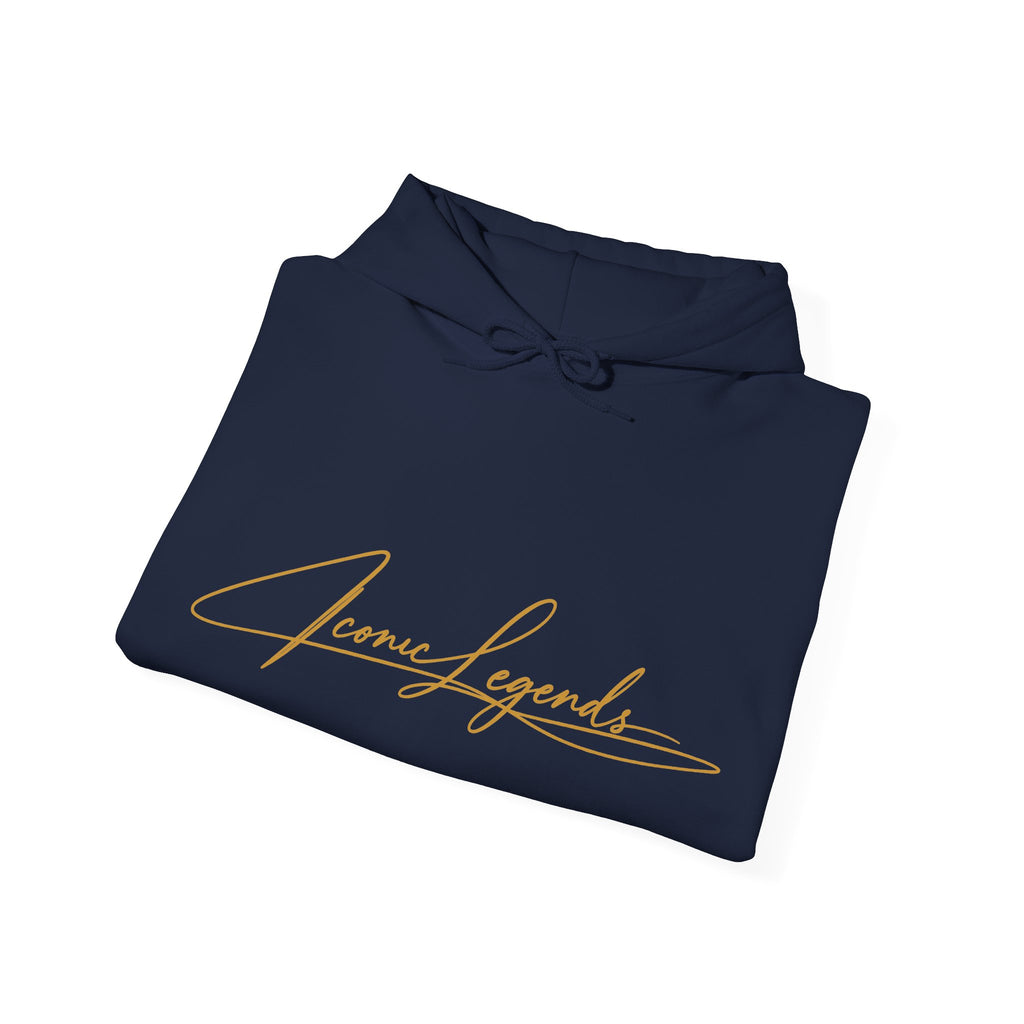 Iconic Legends Always Legends Inspirational Script Hoodie