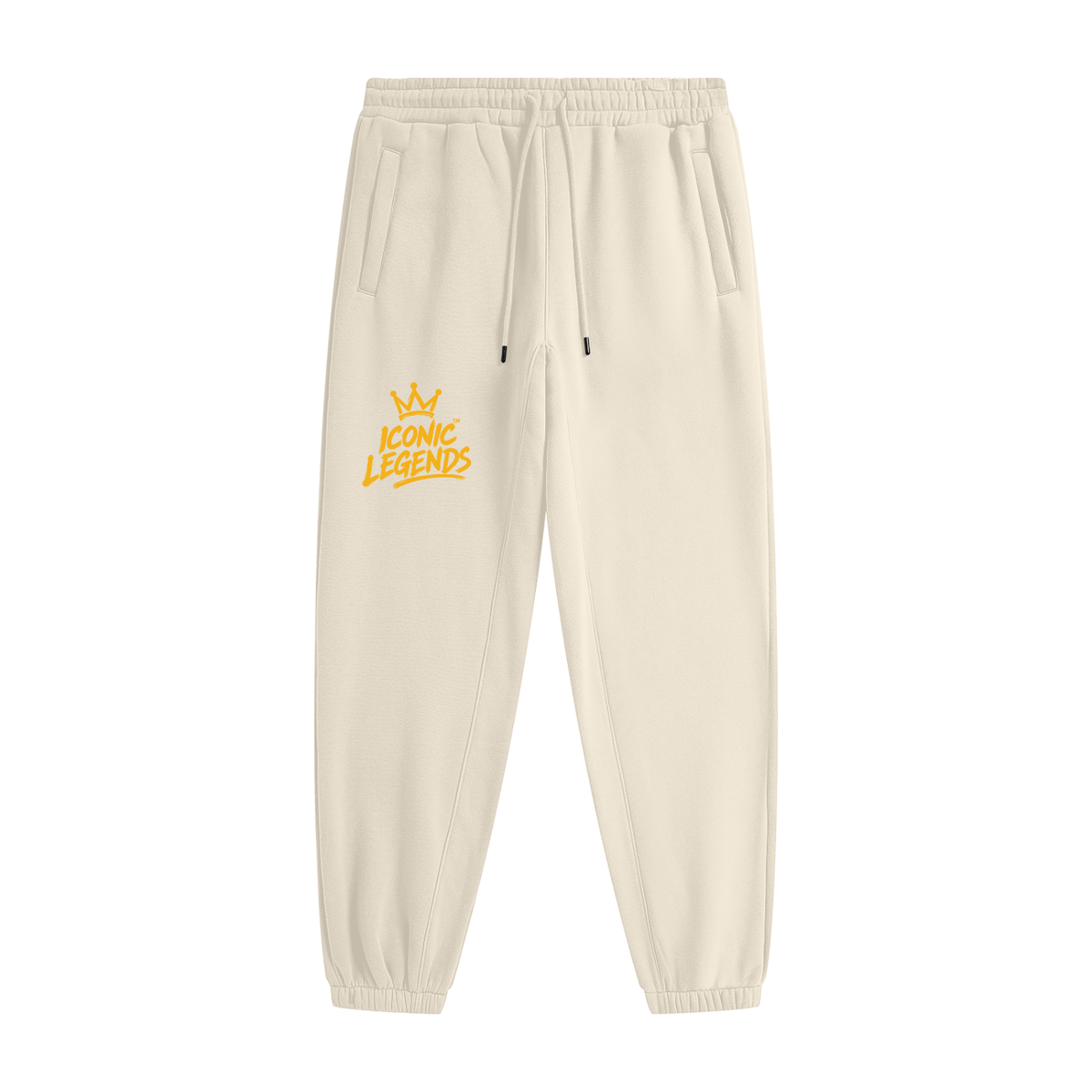 Iconic Legends - Unisex Heavyweight Fleece Gold Crown Joggers