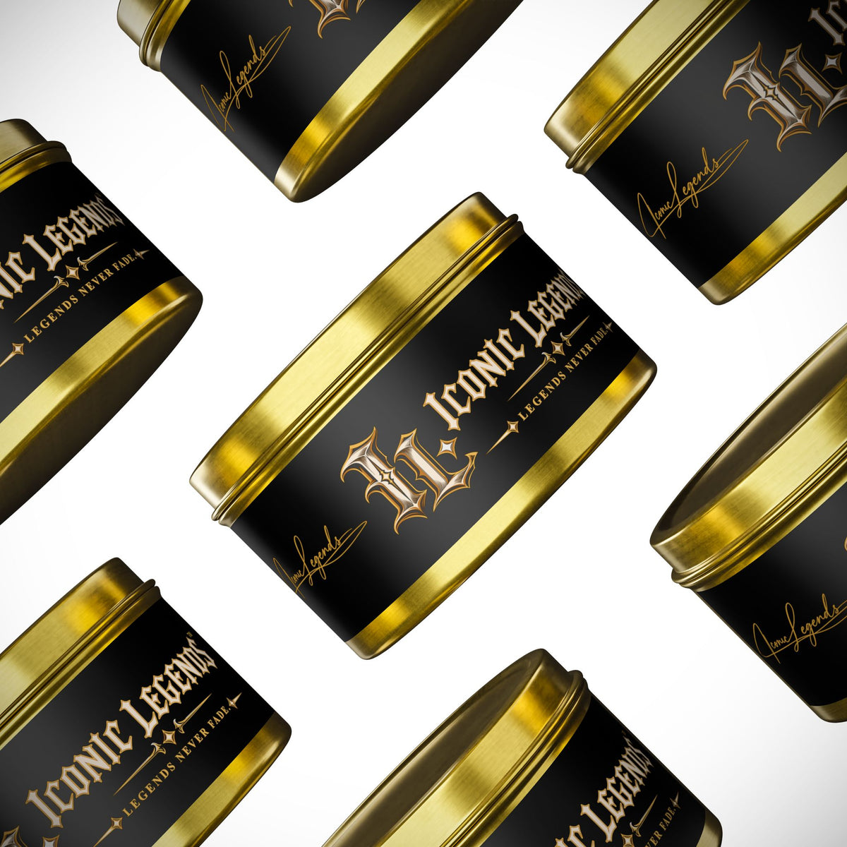 Iconic Legend Signature Tin Candle