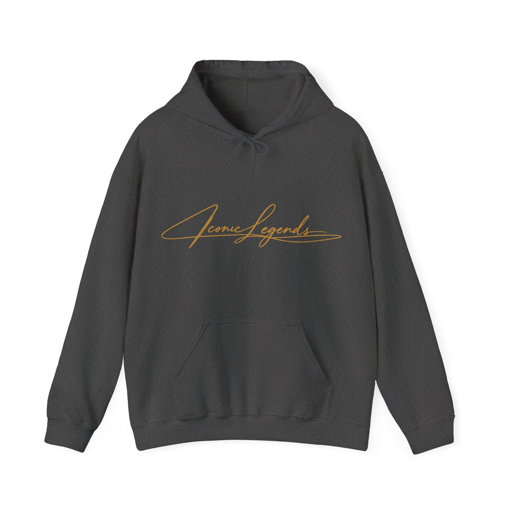 Iconic Legends Always Legends Inspirational Script Hoodie