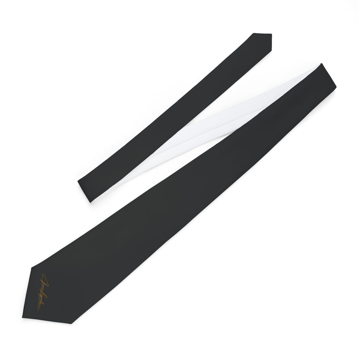 Iconic Legends Signature Classic Black Necktie