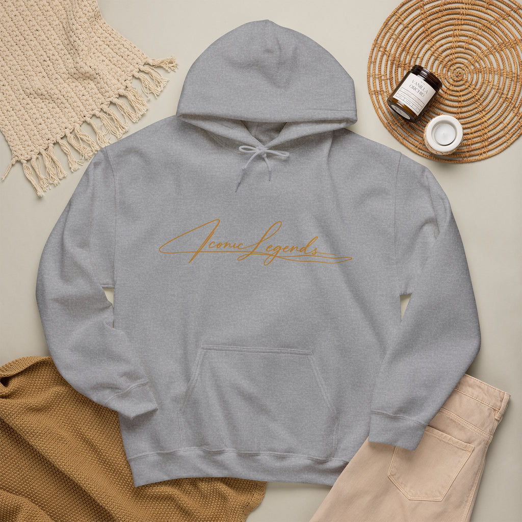 Iconic Legends Always Legends Inspirational Script Hoodie