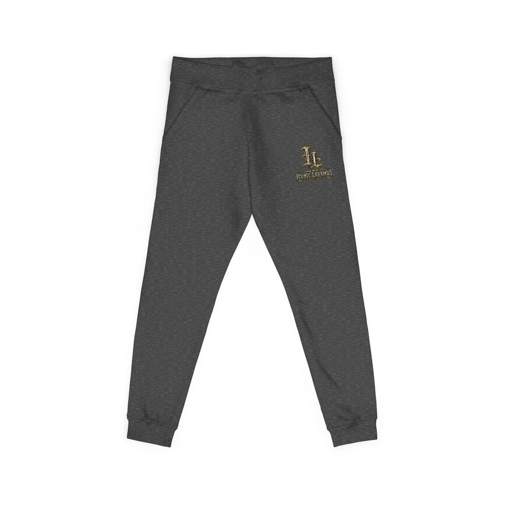 Iconic Legends Embroidered Cozy Sweatpants Vintage Floral Monogram