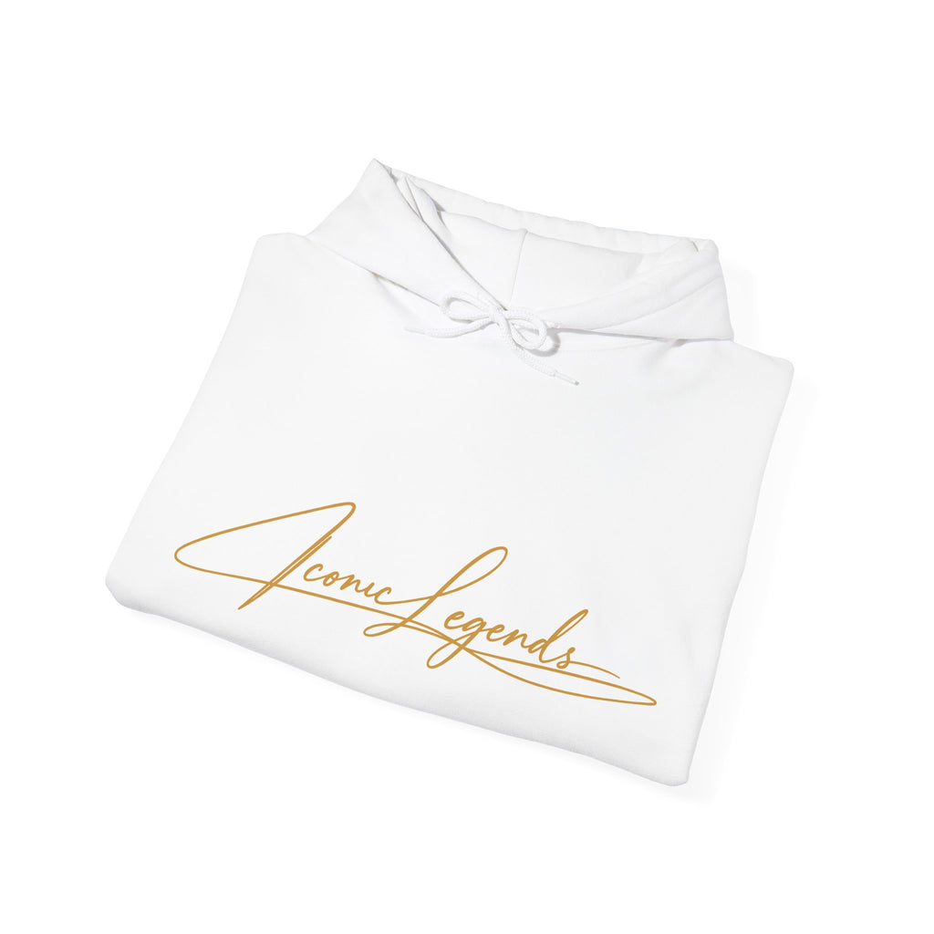 Iconic Legends Always Legends Inspirational Script Hoodie
