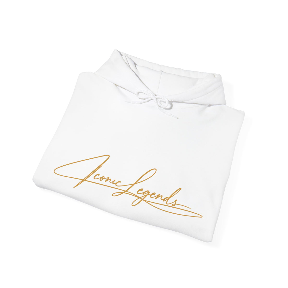 Iconic Legends Always Legends Inspirational Script Hoodie