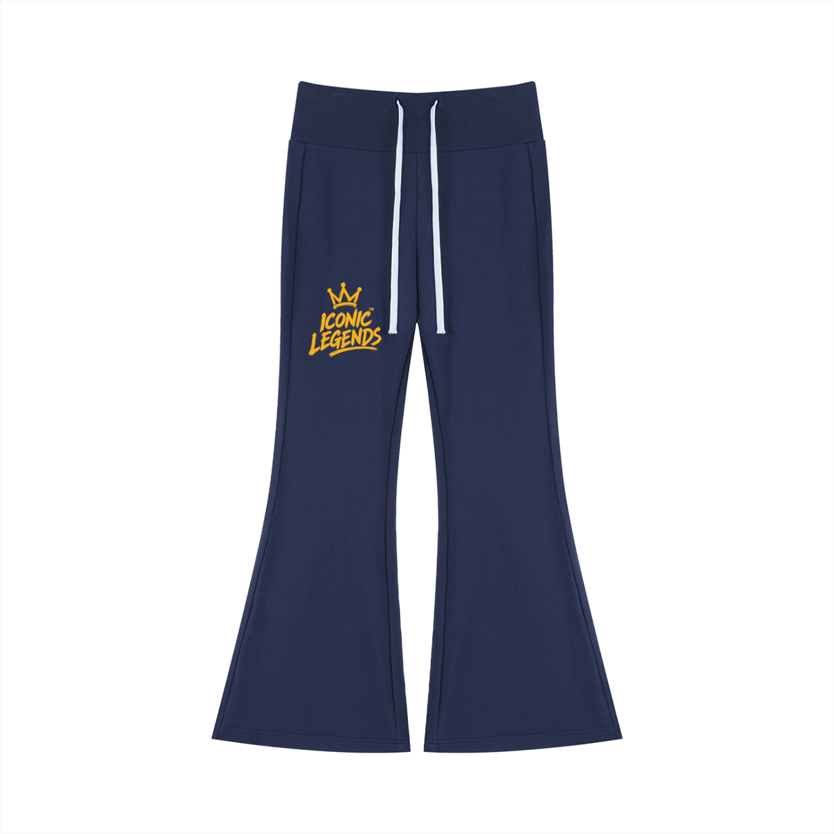 Iconic Legends - Women's Drawstring Flared Leg Pants