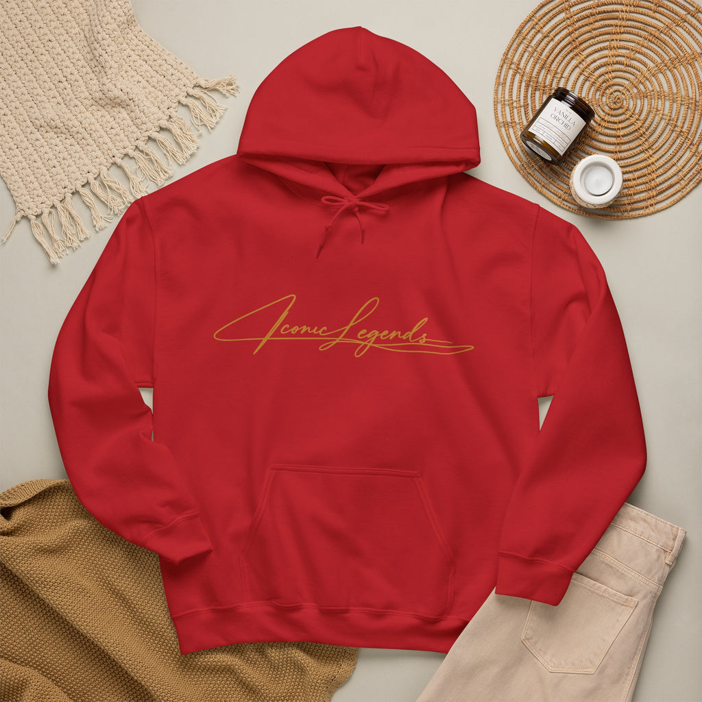 Iconic Legends Always Legends Inspirational Script Hoodie