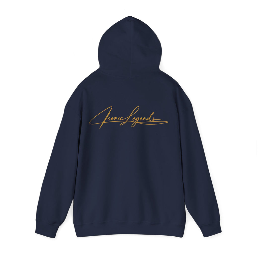 Iconic Legends Always Legends Inspirational Script Hoodie