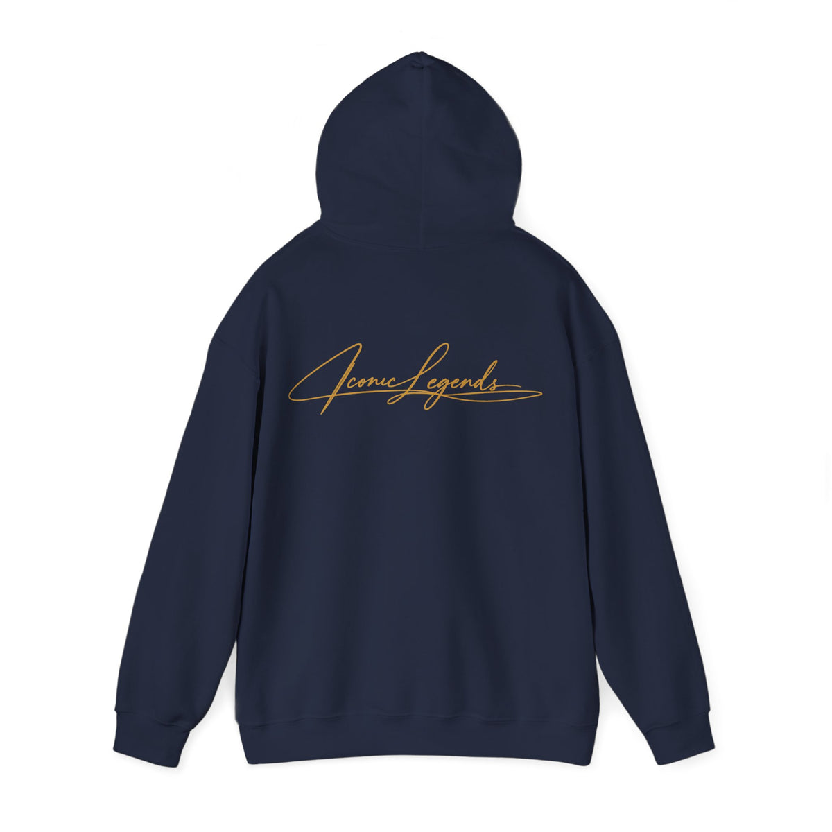 Iconic Legends Always Legends Inspirational Script Hoodie